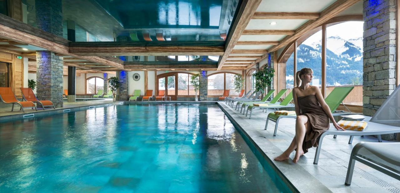 Châtel Cgh Residences & Spas Les Chalets D'Angele מראה חיצוני תמונה