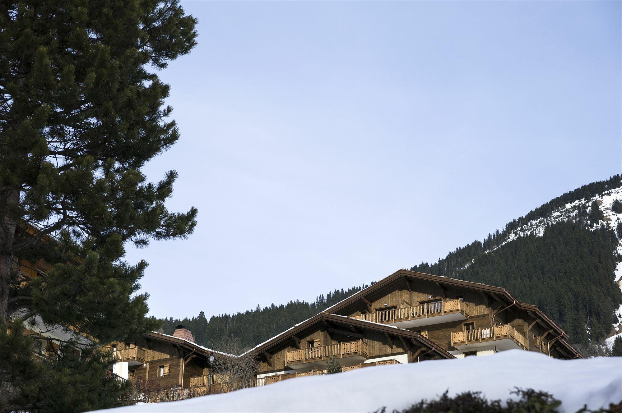 Châtel Cgh Residences & Spas Les Chalets D'Angele מראה חיצוני תמונה